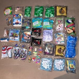 Vintage retro McDonald’s happy meal toys 90’s 00’s